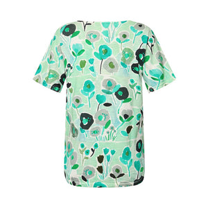 Mansted of Denmark Dia Watercolour Tee - Aqua