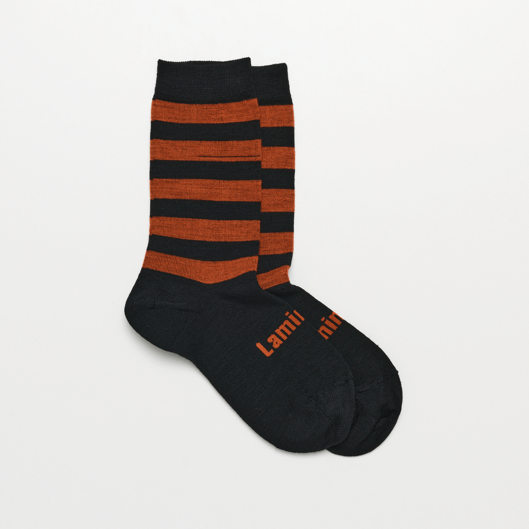 Lamington Merino Wool Children's Crew Socks - Kaa