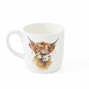 Royal Worcester Wrendale Large Mug - Thank you so Moooch