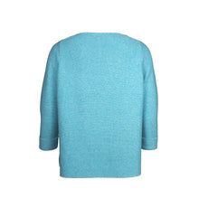 Load image into Gallery viewer, Mansted Moriko Cotton Crew- Turquoise
