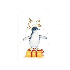 Christmas Gift Tag - Fairy Penguin