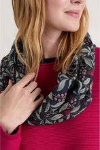 Load image into Gallery viewer, Seasalt Cornwall Pretty Circle Scarf - Ceramic Floral Maritime Moth
