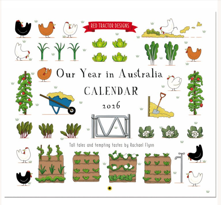 Red Tractor Calendar 2026 - Our Year in Australia