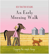 Load image into Gallery viewer, Red Tractor Little Soft Cover Quote Book - An Early Morning Walk
