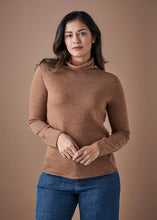 Load image into Gallery viewer, Uimi Australian Merino Wool Jumper Rollo Neck - Gingerbread
