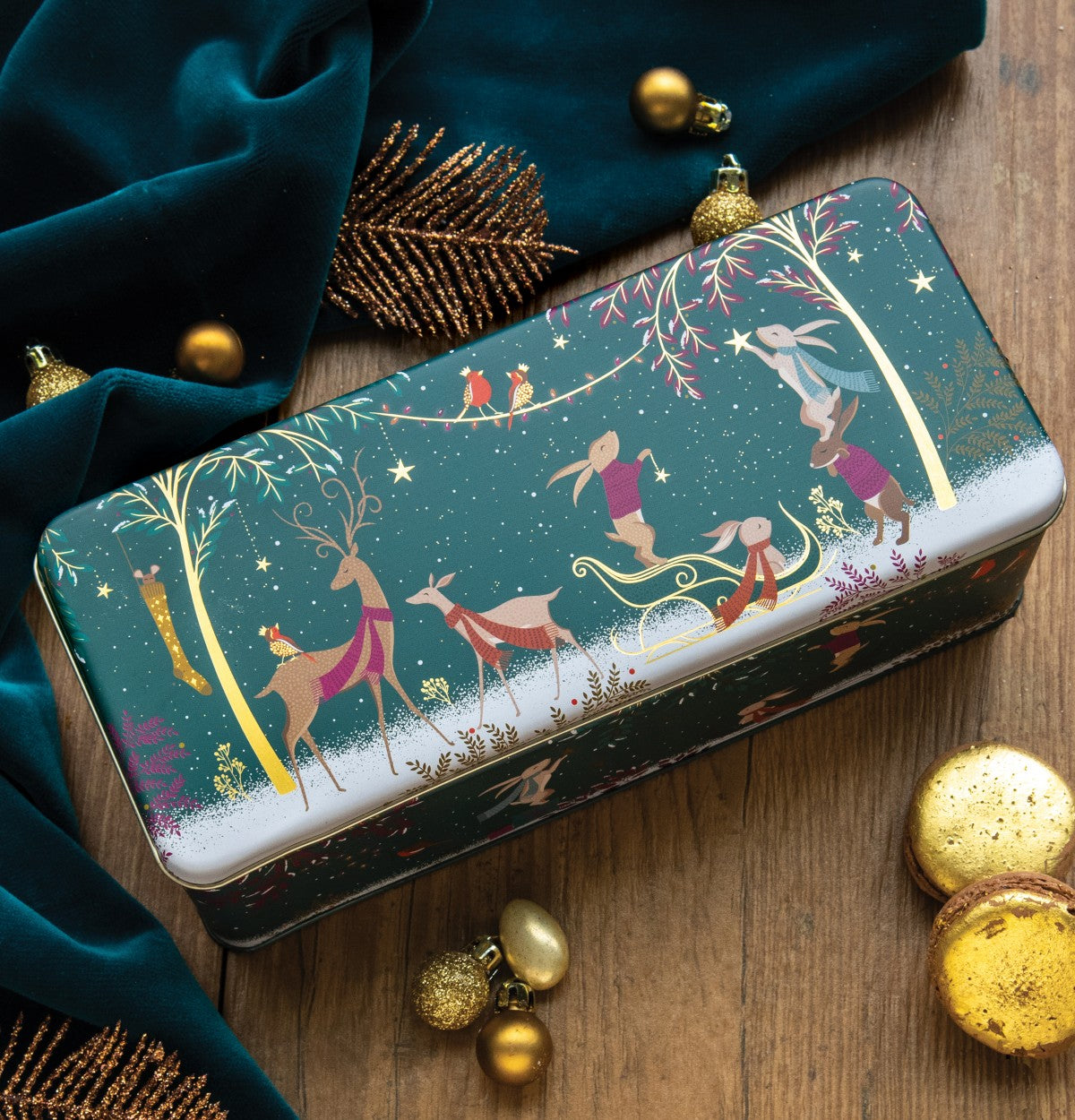 Sara Miller Woodland Tales Long Hinged Tin Sara Miller Woodland Tales Long Hinged Tin