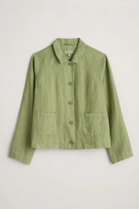 Seasalt of Cornwall Arame Linen Jacket - Dill