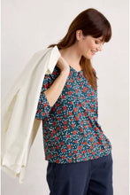 Load image into Gallery viewer, Seasalt of Cornwall Garlanding Top - Reed Flower Raincloud
