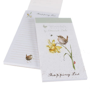 Wrendale Magnetic Shopping Pad - The Birds & The Bees