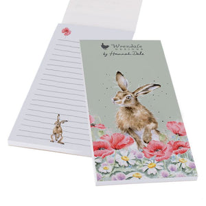 Wrendale Magnetic Shopping Pad - Hare