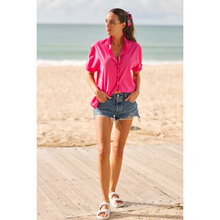 Load image into Gallery viewer, Shirty Annie Short Sleeve Shirt - Hot Pink
