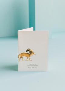 Tokyo Milk Greeting Card - Still Irresistibly Foxy