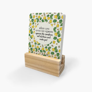 Twigseeds 24 Affirmation Cards & Stand - Sunshine