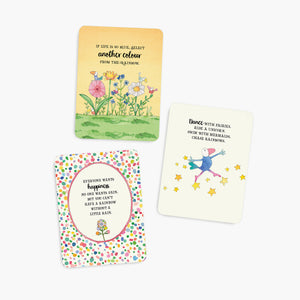 Twigseeds 24 Affirmation Cards & Stand - Rainbows