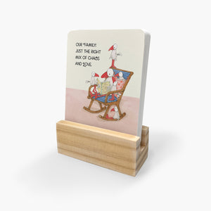 Twigseeds 24 Affirmation Cards & Stand - A Little Box of Family