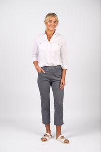 Vassalli Slim Leg 7/8 Pants - Sim