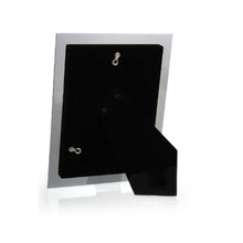 Load image into Gallery viewer, Whitehill Faux Silver Edge Matt Black Finish Photo Frame 10cm x 15cm
