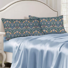 Load image into Gallery viewer, William Morris Satin Pillow Case - Strawberry Thief
