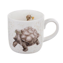 Load image into Gallery viewer, Royal Worcester Wrendale Fine Bone China Mug - Aged to Perfection Tortoise
