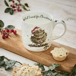 Royal Worcester Wrendale Mug - Owl I Want for Christmas