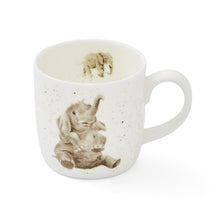 Load image into Gallery viewer, Royal Worcester Wrendale Fine Bone China Mug - Role Model Elephant
