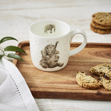 Load image into Gallery viewer, Royal Worcester Wrendale Fine Bone China Mug - Role Model Elephant
