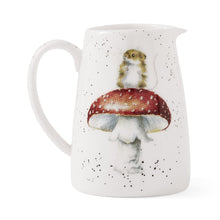 Load image into Gallery viewer, Royal Worcester Wrendale Posy Jug - Mouse He&#39;s a Fun-gi
