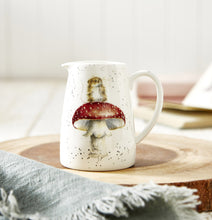 Load image into Gallery viewer, Royal Worcester Wrendale Posy Jug - Mouse He&#39;s a Fun-gi
