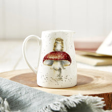 Load image into Gallery viewer, Royal Worcester Wrendale Posy Jug - Mouse He&#39;s a Fun-gi
