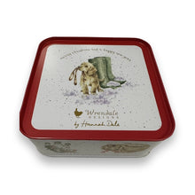 Load image into Gallery viewer, Wrendale Biscuit Tin - Santas Little Helpers  Dogs
