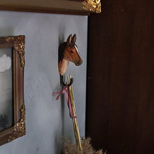 Load image into Gallery viewer, Hand Carved Wall Hook - Horse

