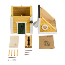 Load image into Gallery viewer, Birdhouse/Feeder - Yellow Cottage
