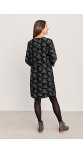 Seasalt Cornwall High Key Dress - Ice Plant Onyx
