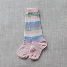 Load image into Gallery viewer, Lamington Merino Wool Baby Knee High Socks - Unicorn
