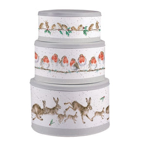 Wrendale Christmas Tin - Medium