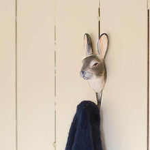 Load image into Gallery viewer, Hand Carved Wall Hook - Hare
