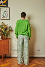 Load image into Gallery viewer, Merino Wool Cardigan - Lime Green
