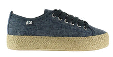 Load image into Gallery viewer, Walk in Pitas Linen Sneaker- Blue
