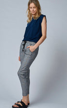 Load image into Gallery viewer, Dricoper Active Cobalt Blue Check Jeans
