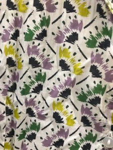 Seasalt Cornwall Larissa Organic Cotton Shirt - Aster Flower Geo Chalk