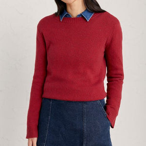 Seasalt Cornwall Carbis Jumper - Dahlia