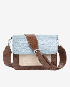 HVISK Cayman Pocket Bag - Multi Tawny Brown