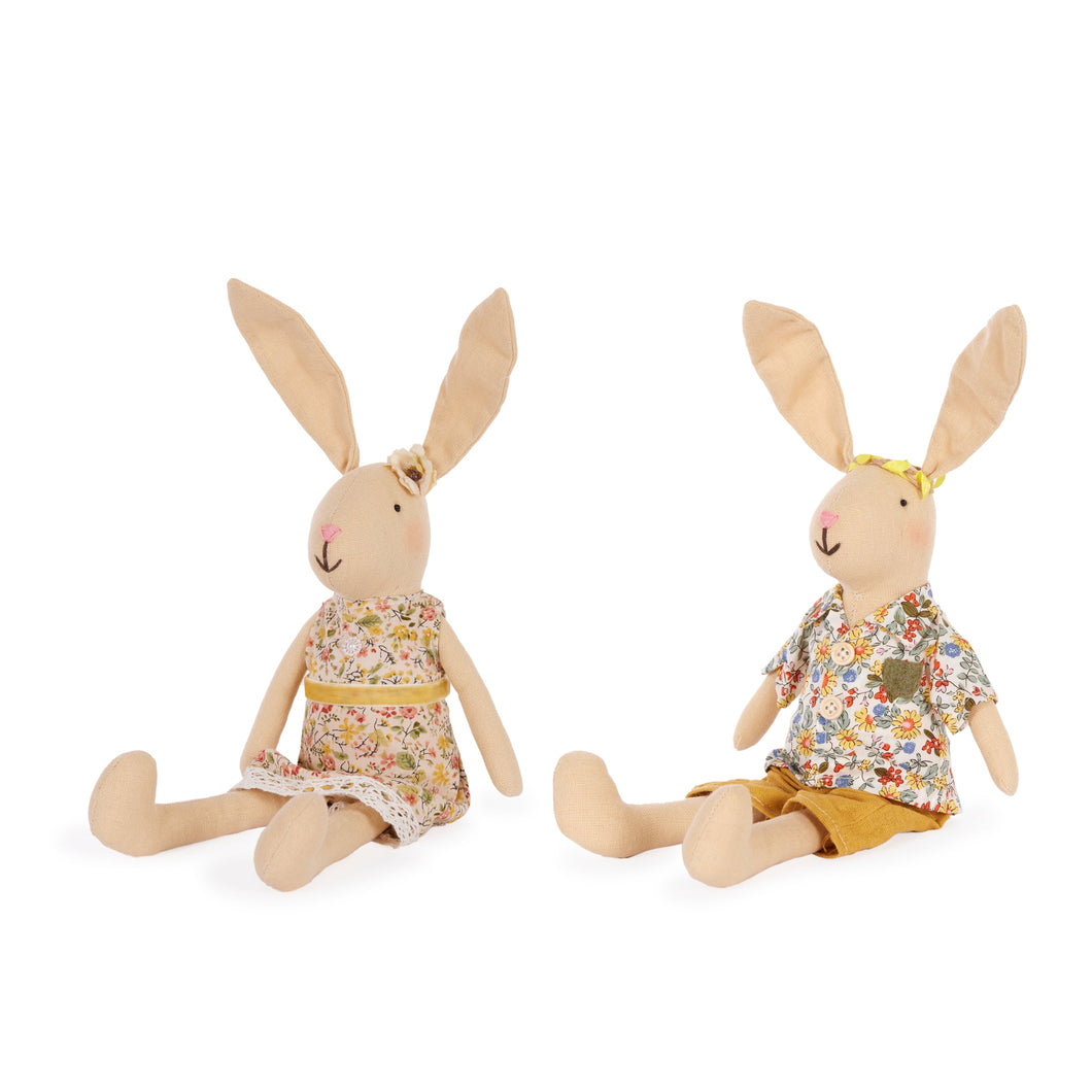 Flipsy & Flopsy Sitting Rabbit Sunshine