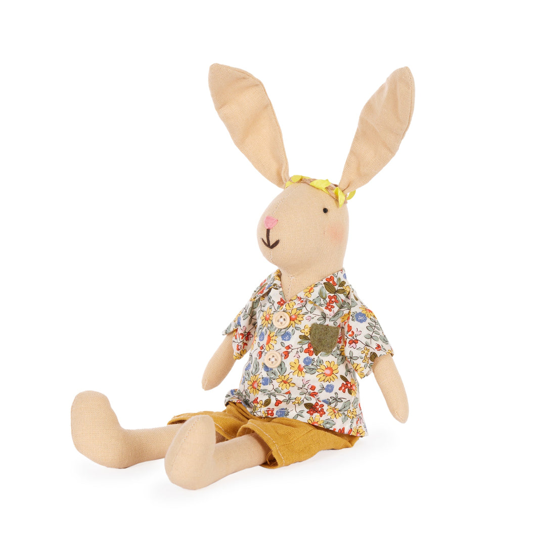 Flipsy & Flopsy Sitting Rabbit Sunshine