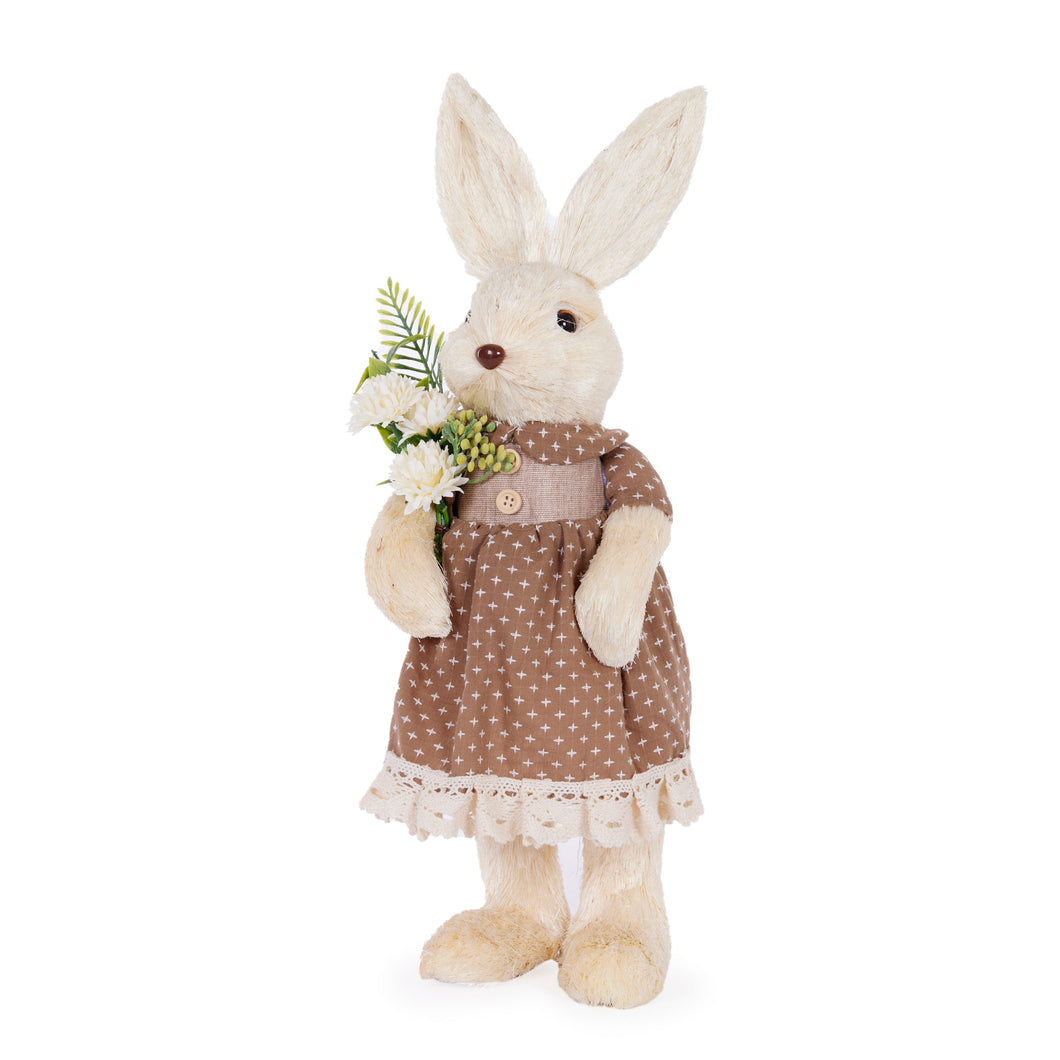 Petunia Bunny with Flowers