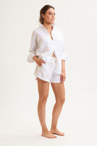 Shirty Classic Linen Shirt - White