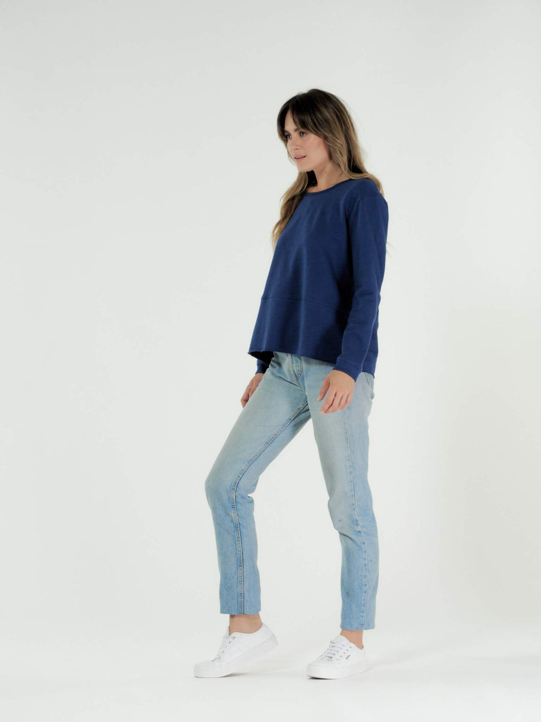 CLE Margo Sweater - Indigo