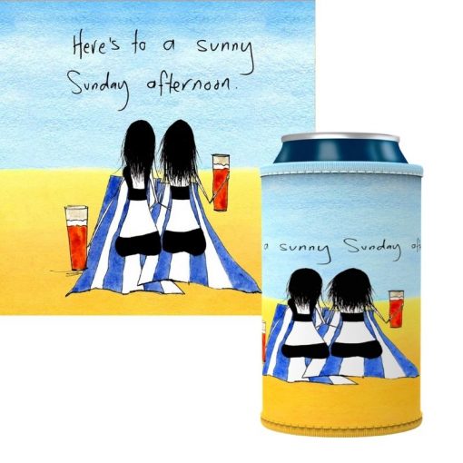 Can Cooler - Here's to a sunny Sunday Afternoon