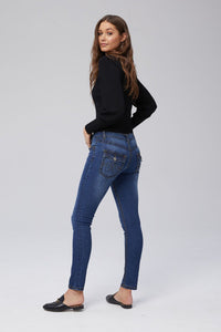 New London Jeans - Chelsea - Denim with Bronze Stitching
