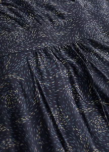 Seasalt Cornwall Dancers Dress - Shoal Swirl Dark Night